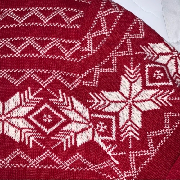 Weatherproof Vintage Snowflake Crew Neck Sweater NWT - Picture 5 of 11